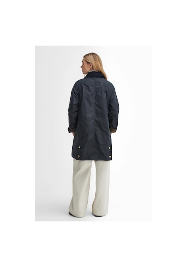 Barbour Long Beadnell Yağlı Ceket Ny92 Navy Lacivert
