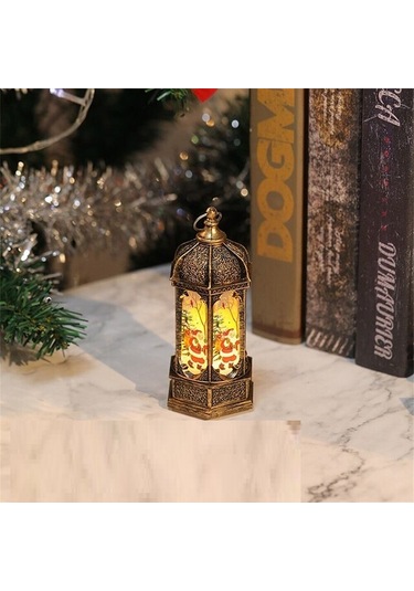 Yılbaşı Feneri Dekor Masa Lambası Gün Işığı Pilli Led Işık Noel Baba Geyik Kardan Adam Yılbaşı Hediyeleri