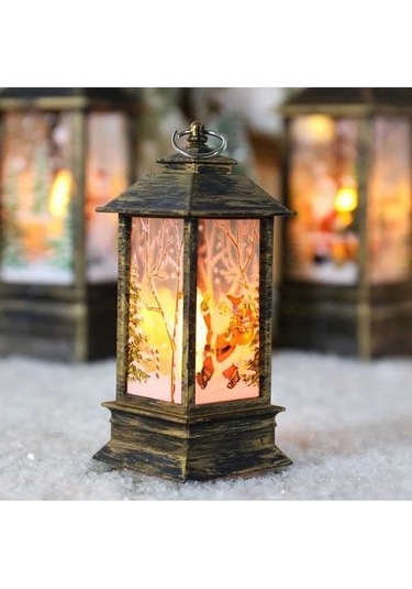 Dancemonkey Rüzgar Lambası Noel Yıldız Baskı Ev Gece Lambası 2 2