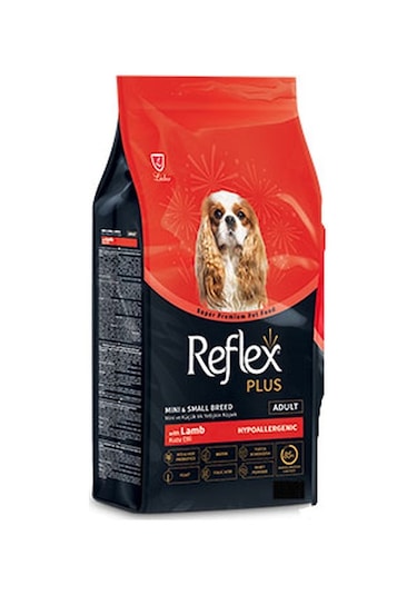Reflex Plus Mini Small Kuzulu ve Pirinçli Küçük Irk Yetişkin Köpek Maması 1500 G