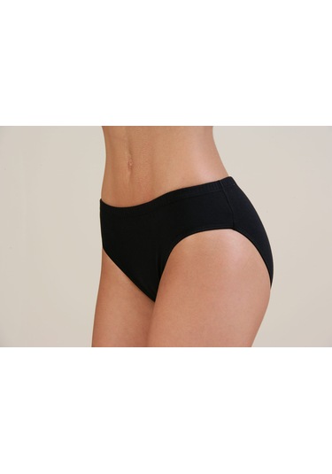 Siyah Lycra Süprem Bikini 3 Lü Paket 233-3s Siyah