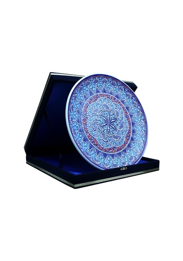 E38 El İşçiliği Çini Tabak - 30 Cm - 6528