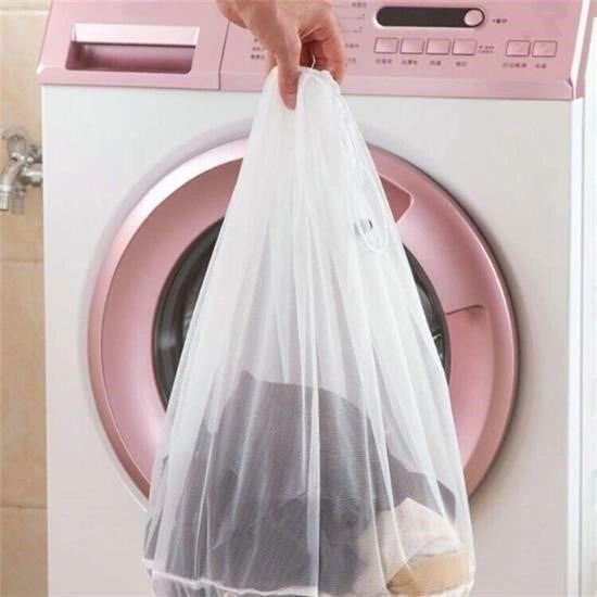 Ams Net Çamaşır Yıkama Filesi Kirli Filesi Maxi 40x60 Cm Beyaz