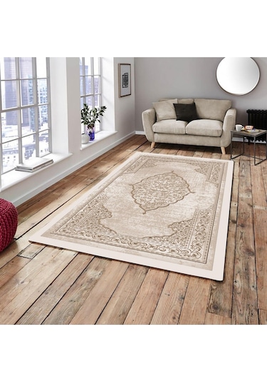 Ideal Kadife 4 M2 Ve 6 M2 Seçenekli Lastikli Halı Örtüsü 108