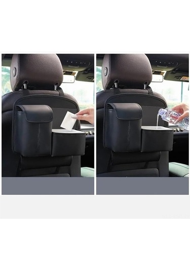 Flybuy Araba Koltuğu Organizatörü - Su Geçirmez Saklama Çantası Pratik, Geniş Depolama, Dayanıklı Araç Koltuğu Çantası