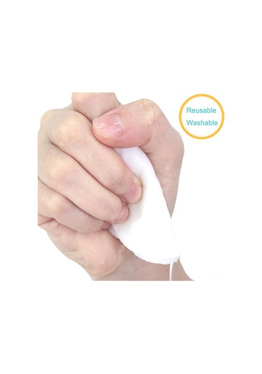 Youtek 10 Adet Yeniden Kullanılabilir Pamuk Ped - Makyaj Temizleme Ve Tonik Uygulama İçin Bambu Çantalı