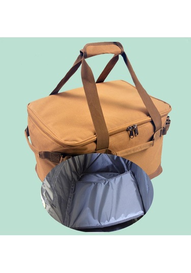 Suntek Kamp Saklama Çantası Taşıyıcı Tote Katlanır Alet Haki