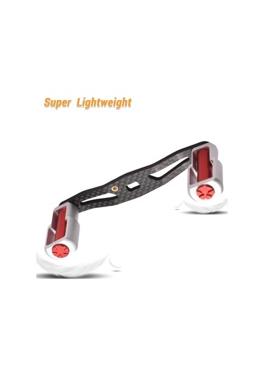 Maoyaya Lıxada Karbon Olta Makinası Kolu, 8x5mm İç Delik, 10.5cm, Mavi, Kolay Montaj, Dayanıklı Versiyon