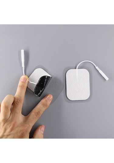 Dolıty Onlarca Birim Elektrot Pedleri 4-cm-2,5-açıklık Beyaz