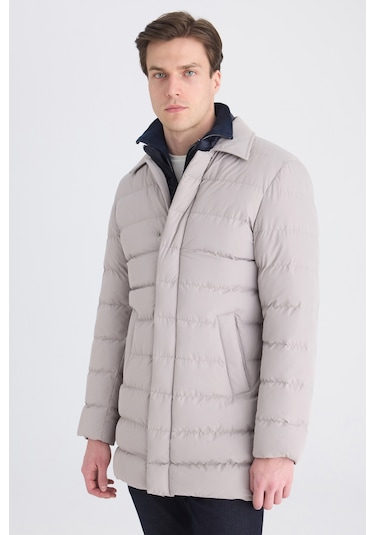 D's Damat Ds Damat Regular Fit Taş Düz Mont 5hc071221020m S01