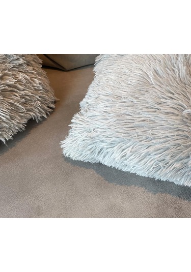 Monyee 2 Adet Plüsh Kumaş Yastık Kılıfı - Yumuşak, Isınabilir, Ev Dekorasyonu İçin Koltuk, Yatak, Pencere Oturma Alanı Uygun - 43x43 Cm Haki