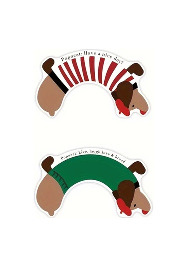 Elmpaly Yeşil Sosis Köpek Banyo Paspası - Kaymaz, Süper Emici Dekoratif Halı Yeşil