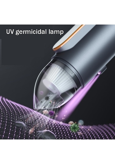 Wondernest Sones Siyah Pa 13000 Tv Kablosuz Araç Süpürgesi Siyah