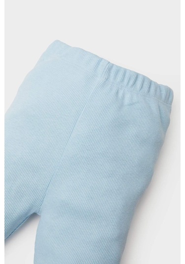 DeFacto Erkek Bebek Basic Düz Fitilli Kaşkorse Alt E6306A525SPBE304 Mavi