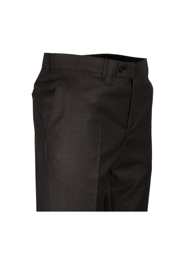 Erkek Kumaş Pantolon Diz Astarlı Normal Kesim Rar01183 Kahverengi