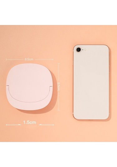 Flybuy Yeşil Taşınabilir Sf-hz1 Şeker Mini Makyaj Makyaj Makyaj Led Işığı Işığı Güzellik Güzellik Dolum Depolama Aynası Aynası Ou Diğer