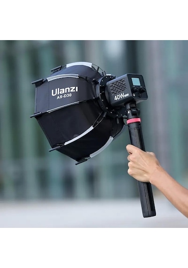 Ulanzi As-d30 30cm Mini Bowens Montajlı Ve Izgaralı Sekizgen Softbox
