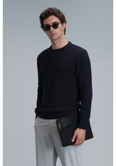 Lufian Ice Erkek Kazak Lacivert Lacivert 111090089100200 Lacivert