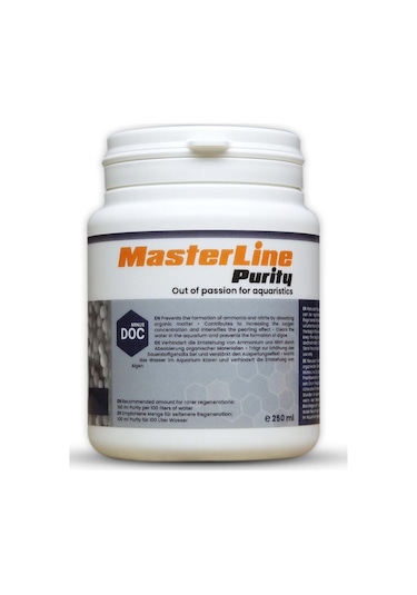 Masterline Purity 250ml Filtre Malzemesi