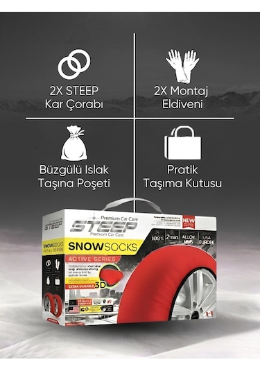 Steep Kar Çorabı - Active Series Xl