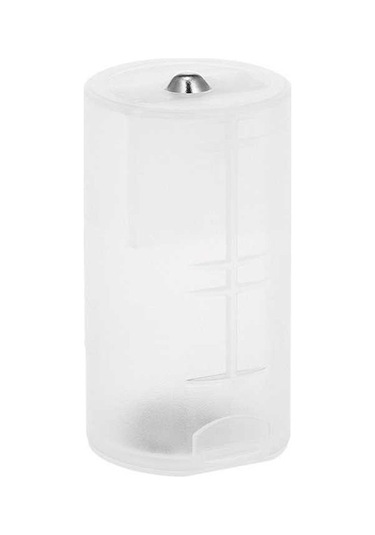 Novahub Aa-iki Adet Pil Dönüştürücü Adaptör D Boyutu Pil Kılıf Tutucu Pp