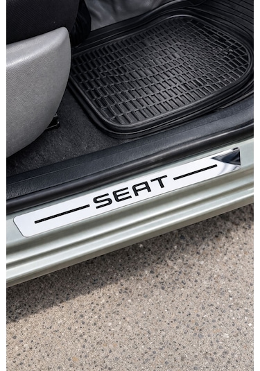 Seat Krom Plastik 4 Parça Kapı Parlak Eşik Seti