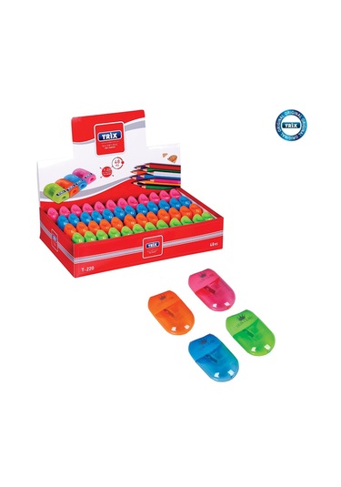 Trix Oval Kalemtıraş 4 Adet