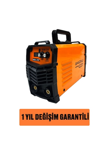 Anadolu Strong Bakır Sargı 250 Amper Dijital Gösterge Çift Kart Soğutma Kaynak Makinesi Yerli Üretim