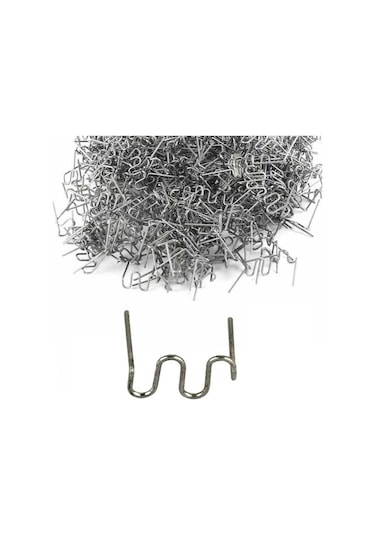 500 Adet 0.8mm Tampon Plastik Parça Tamir İçin Zımba Teli