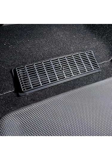 Yaozixa Tesla Model Y İçin Siyah Abs Hava Buharına Girisi Filtre Koruması Kiti 2 Adet