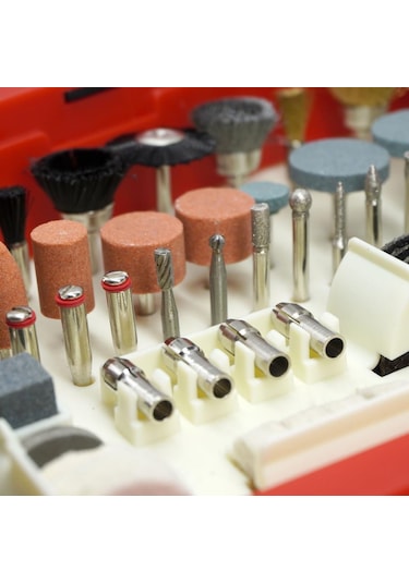1001Alet Rox 0074 Mini Taşlama Gravür Makinası Hobi Seti 210 Parça