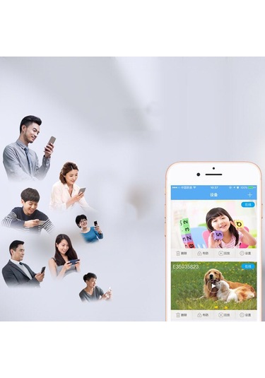 Geeksen Mini Wifi Kamera 1080p - Hareket Algılama, İnfrafed Gece Görüşü, Dönüşümlü Kayıt, Taşınabilir Spor Kameralı Beyaz, Hafıza Kartı Yok