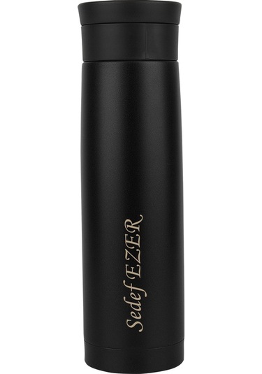 Kişiye İsme Özel 304 Paslanmaz Çelik 500 ML Sızdırmaz Vakumlu Fil