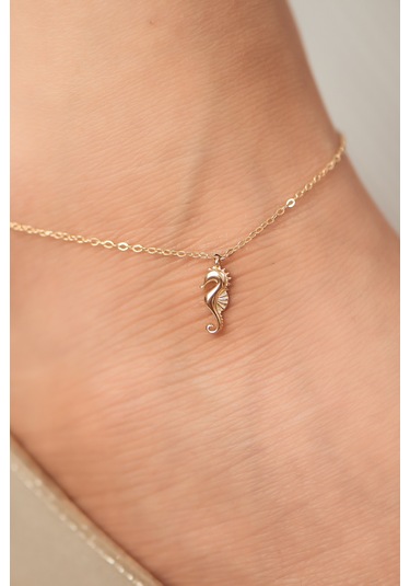 Denizatı Altın Halhal Pembe