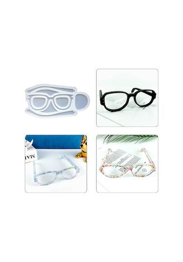 Epoksi Reçine Silikon Kalıp Gözlük Kalıbı