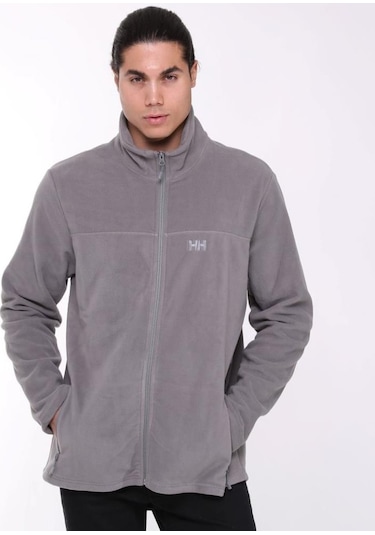 Helly Hansen Hh Zippy Erkek Tam Fermuarlı Gri Polar Hh..12007hha.876 001