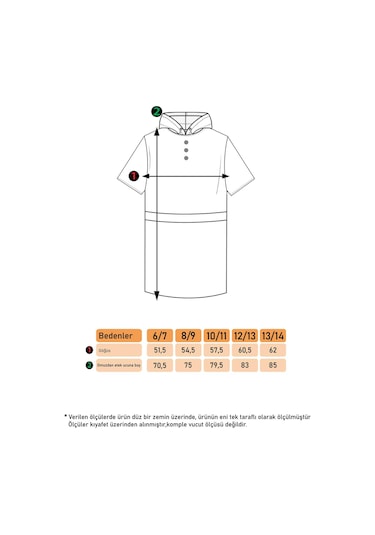 Toontoy Kız Çocuk Beli Lastikli Önü Çıtçıtlı Kapüşonlu Elbise Mavi