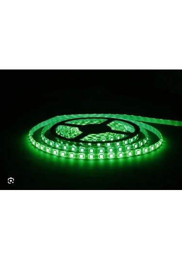 5mt Alles Silikonlu Yeşil Şerit Led 12v 5630/60 Ledli Yeşil