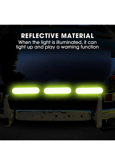 80-10 Adet Kask Güvenlik Uyarı Yansıtıcı Çıkartmalar Şerit Su