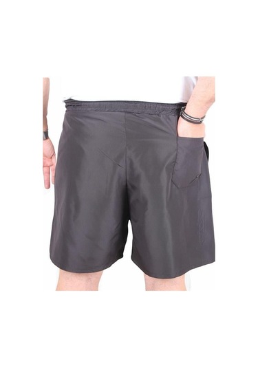 Starbattal Büyük Beden Deniz Şortu Fantastic 25660 Sıyah Siyah