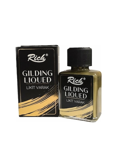 Rich Gilding Liqued Likit Sıvı Varak 75 Cc. Maya Gold