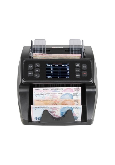 Baove GB9500 Pro Mix Karışık Para Sayma Makinesi - Sahte  Para Yakalama - TL, Euro, Usd