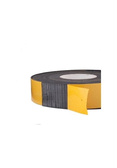 Yapışkanlı Epdm Sünger Şerit 10X25 Mm 10 Metre