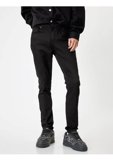 Koton Erkek Jean Pantolon Siyah 5wam40024nd 25ky59000098 Y5901 Siyah