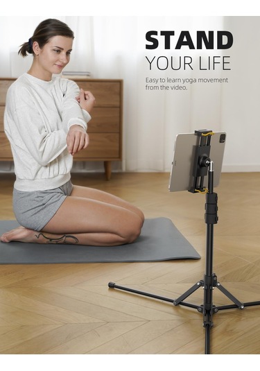 Lamicall Katlanabilir Tablet Tripod 360 Derece Dönme Kumandali Ft02