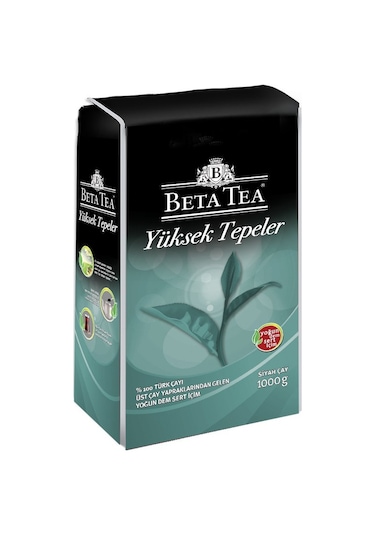 Beta Tea Yüksek Tepeler Siyah Dökme Çay 6 x 1 KG