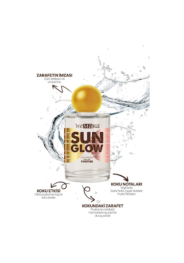 Sun Glow Kadın Parfum Edp 50 Ml Amber Çiçeksi