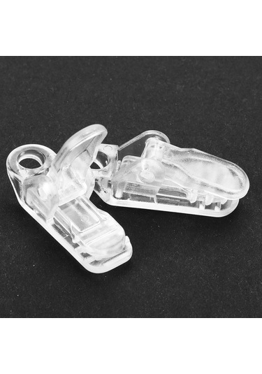 Qingmipy Kamp Tenteği Ve Pergola Sabitleme Krokodil Klampları - Şeffaf Plastik - 20 Adet Paket - Dayanıklı Ve Hafif Diğer