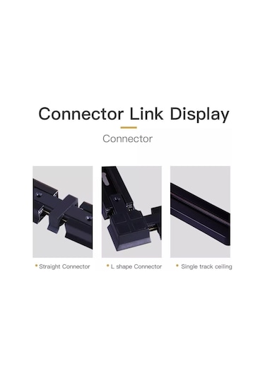 Beyaz Canmeıjıa Alüminyum Led Parça Işık Mağaza Ev Parça Aydınlatma İçin Lamba Rayları 4pcs 0.5m Track Rail