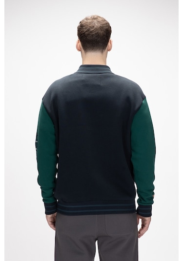 Bad Bear Erkek Polar Eleven Collage Jacket 25.02.15.007 Lacivert